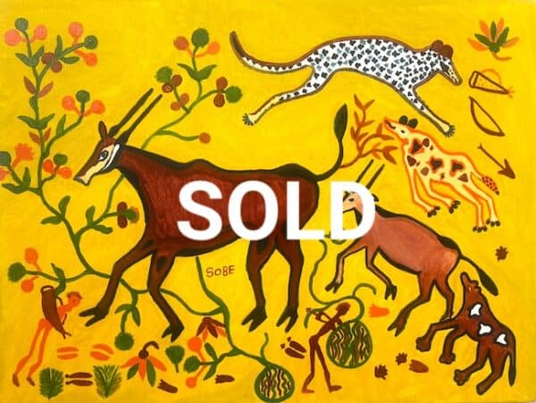 Sobe Qaragae - Hunting Stories (61x80cm)