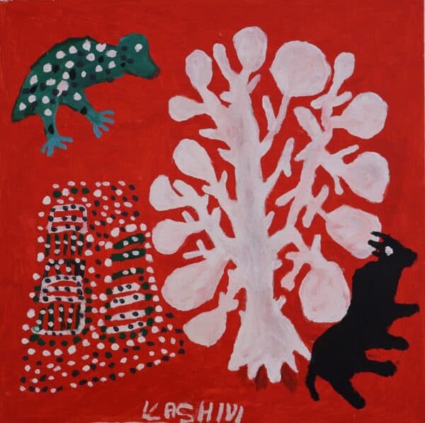 Andry Kashivi - Bird, Tree and antelope