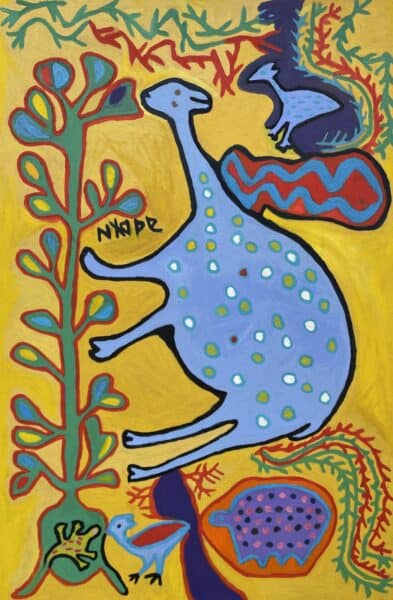 Nxabe Tase- Blue Duiker-90 x 60cm